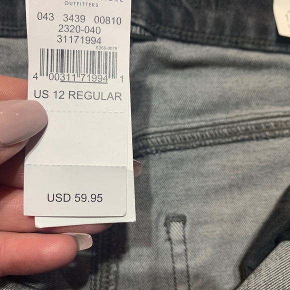 AEO Ne(x)t Level high waisted jeggings in gray - Picture 7 of 7